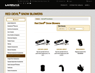 reddevilsnowblowers.com screenshot