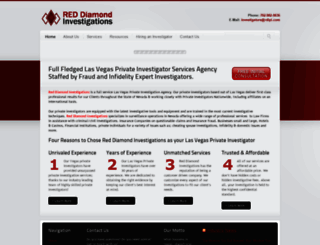 reddiamondinvestigators.com screenshot