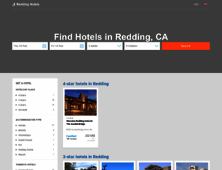redding-hotels.com screenshot