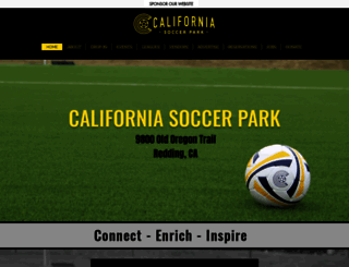 reddingsoccerpark.com screenshot