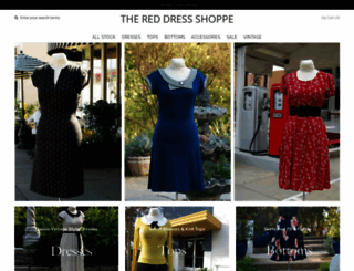reddressshoppe.com screenshot