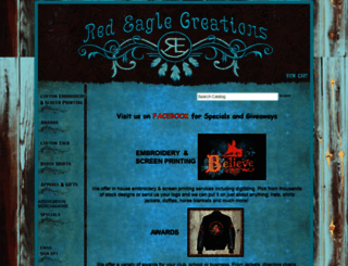 redeaglecreations.com screenshot