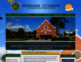 redeemerschoolpensacola.org screenshot