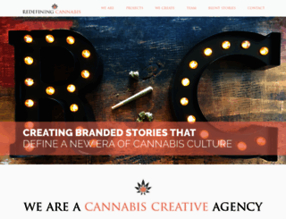 redefiningcannabis.com screenshot