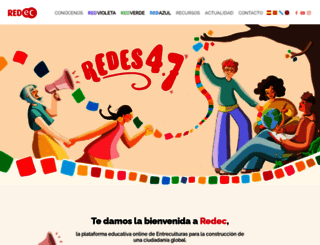redentreculturas.org screenshot