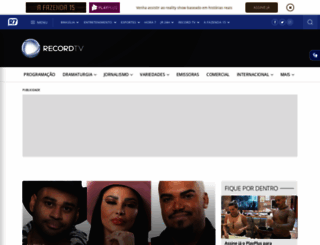 rederecord.r7.com screenshot
