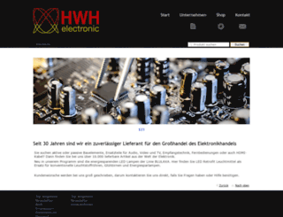 redesign.hwh-electronic.com screenshot