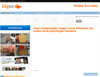 redesociales.bligoo.com.ar screenshot