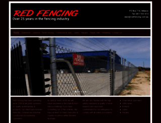 redfencing.com.au screenshot