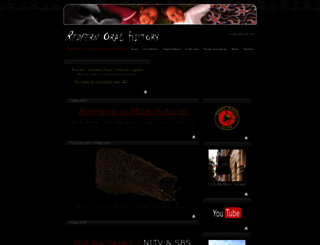 redfernoralhistory.org screenshot