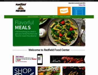 redfieldfoodcenter.com screenshot