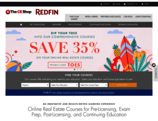 redfin.theceshop.com screenshot