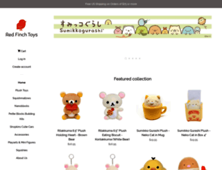 redfinchtoys.com screenshot