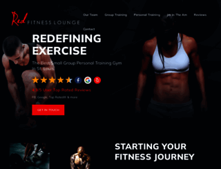 redfitnesslounge.com screenshot