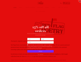 redflagpoetry.com screenshot
