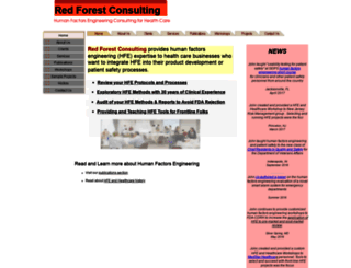redforestconsulting.com screenshot