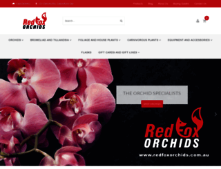 redfoxorchids.com.au screenshot