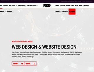 redgoosedesign.com screenshot
