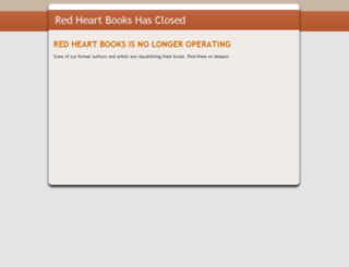 redheartbooks.com screenshot