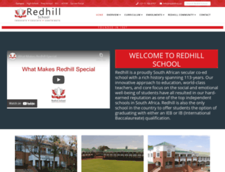 redhill.co.za screenshot