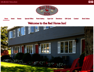 redhorseinncapecod.com screenshot