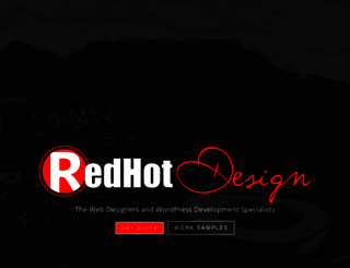 redhotdesign.co.za screenshot