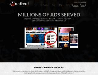 redirect.com screenshot