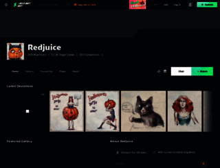 redjuice.deviantart.com screenshot