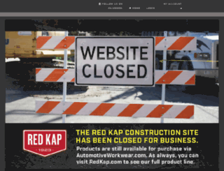 redkapconstruction.com screenshot