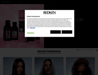 redken.co.uk screenshot