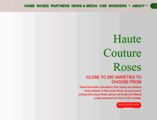 redlandsroses.com screenshot