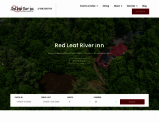 redleafriverinn.com screenshot