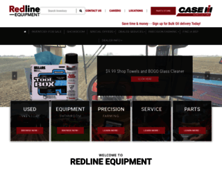 redlineequipment.com screenshot