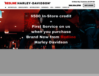 redlineharley.com screenshot