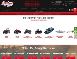 redlinepowersports.net screenshot