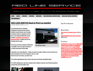 redlineservice.net screenshot