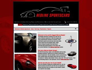redlinesportscars.com screenshot