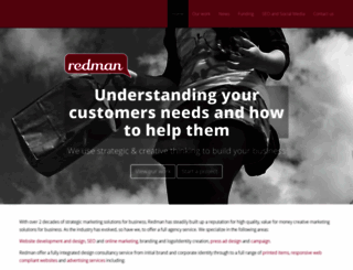 redmandesign.com screenshot