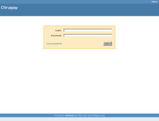 redmine.citruspay.com screenshot