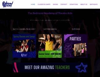 redmondacademy.org screenshot