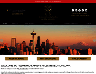 redmondfamilysmiles.com screenshot