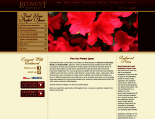 redmontgardens.com screenshot