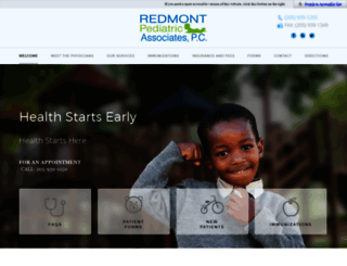 redmontped.com screenshot