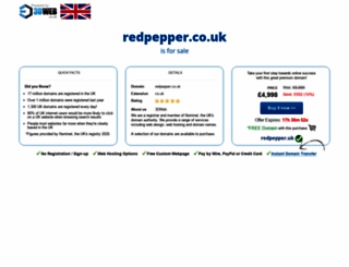 redpepper.co.uk screenshot