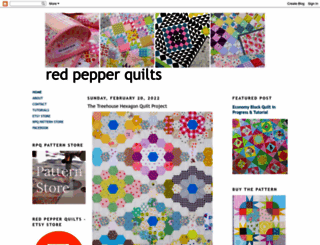 redpepperquilts.com screenshot