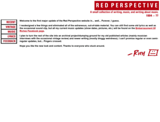 redperspective.com screenshot