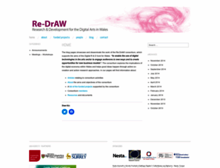 redrawconsortium.wordpress.com screenshot