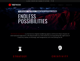 redrock-interactive.com screenshot