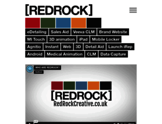 redrockcreative.co.uk screenshot