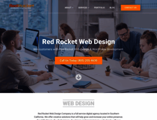 redrocketwebdesign.com screenshot